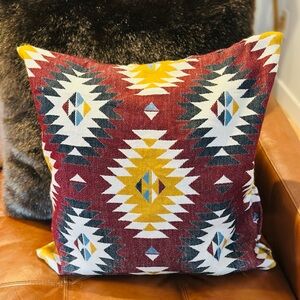 IKEA FRANCINE Geometric Aztec Wool Pillow Covers 20x20 Set of 3